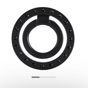 NEW Case-Mate MagSafe Ring Stand - Matte Black with Black Crystals